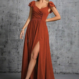 Robe terracotta automne/hiver