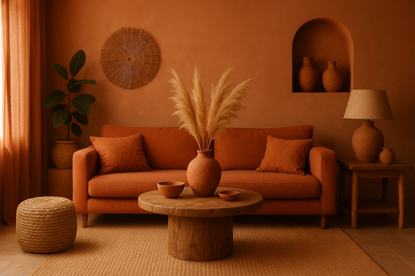 La décoration terracotta : chaleur, et authenticité naturelle
