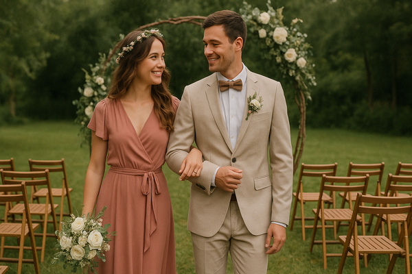 Comment s'habiller pour un mariage champêtre ?