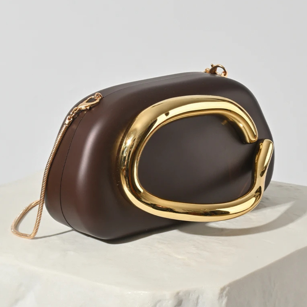 Sac à poignée or