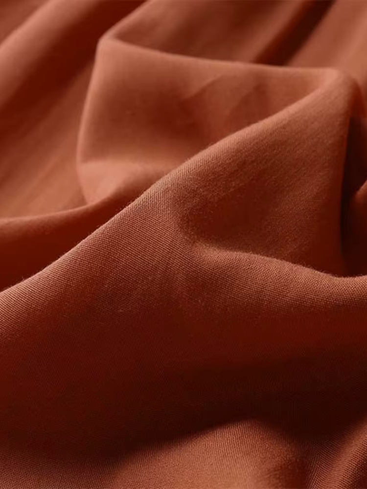 Robe couleur cuivre chic