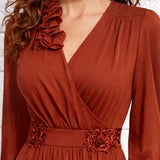 Robe terracotta automne/hiver